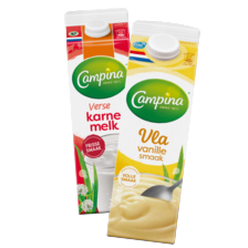 Campina melk, vla* of yoghurt